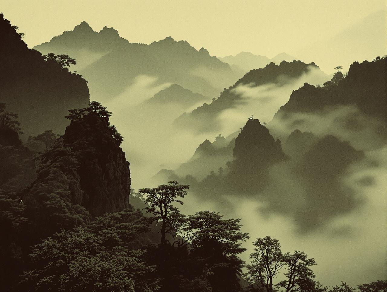 吃瓜网站品牌影像 - 经典华语电影中的山水画面